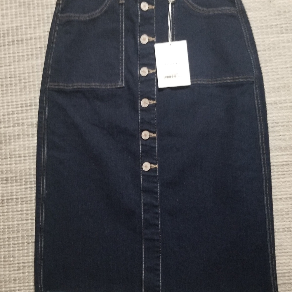 Denim skirt